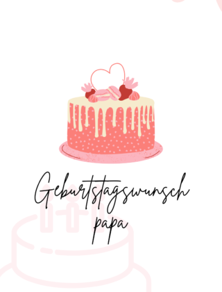 Geburtstagswunsch papa